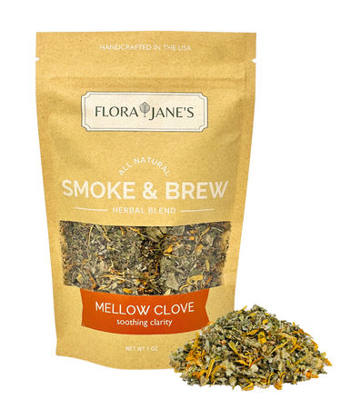 bag of herbal smoke blend